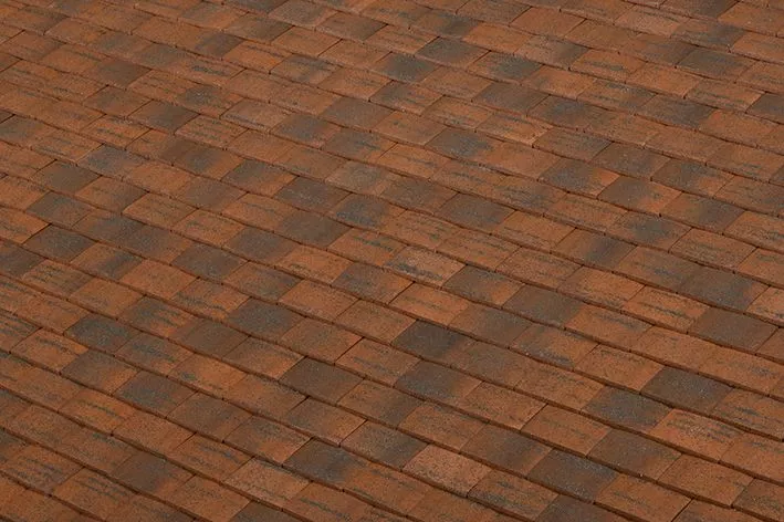 Burgundy Terreal Rustique Tiles