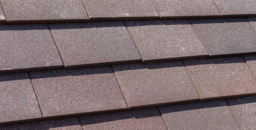 Grey Sand faced Single Camber Tiles