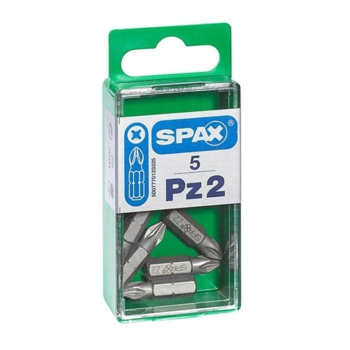 SPAX screwdriver PZ2 BIT BOX