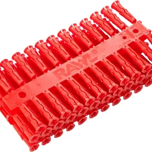 red wall plugs