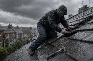 bad weather roofing