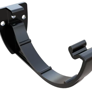 Round Fascia Bracket - Black