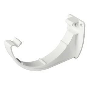 Round Fascia Bracket - White