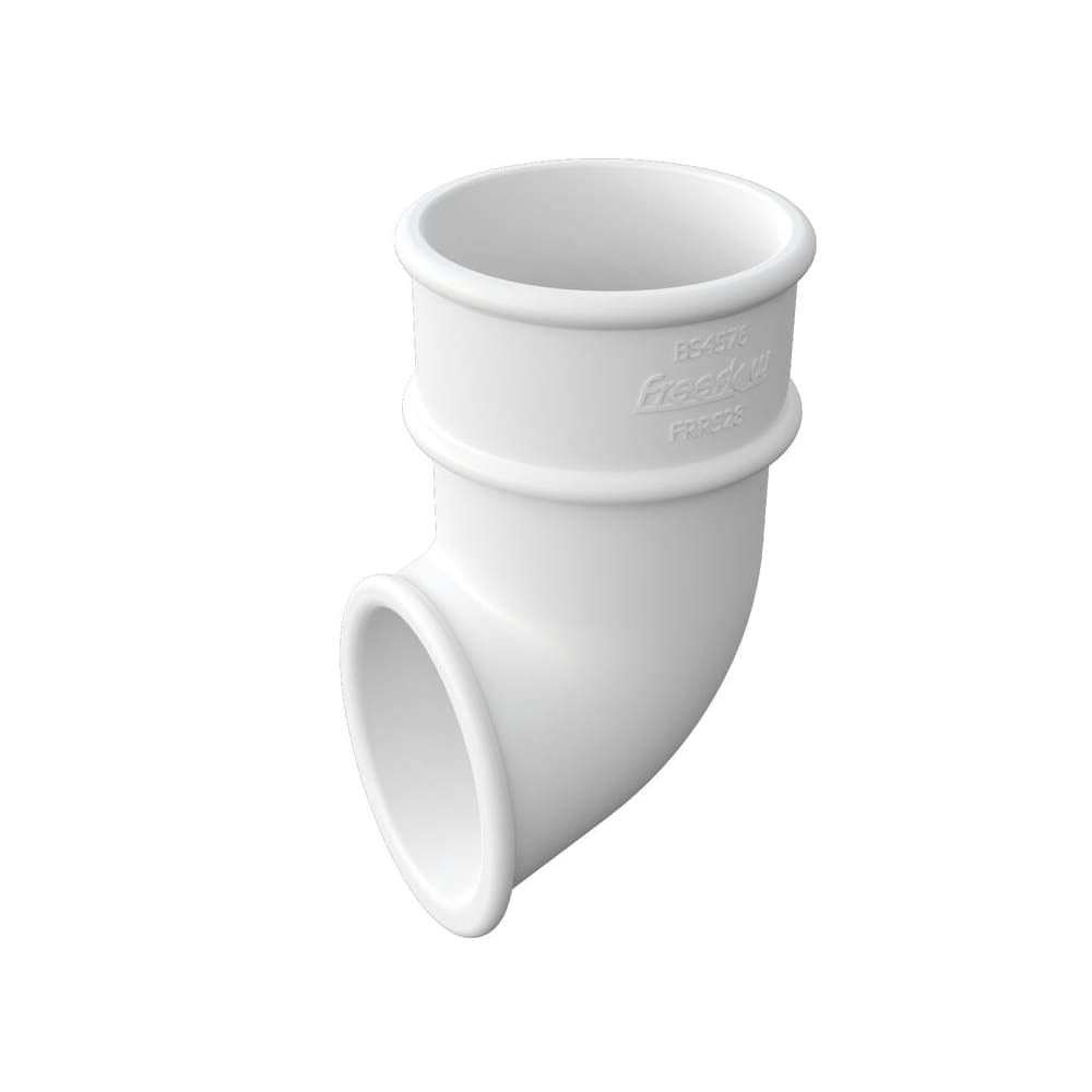 Round Shoe - White