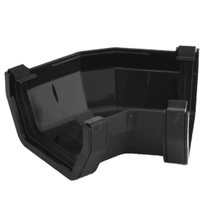 Black Square Gutter Corner